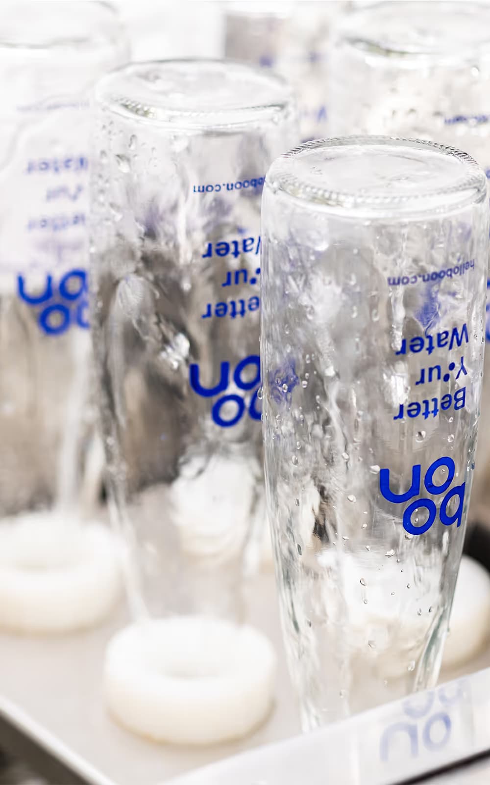 Bottle washing on the Refill Easy Plus