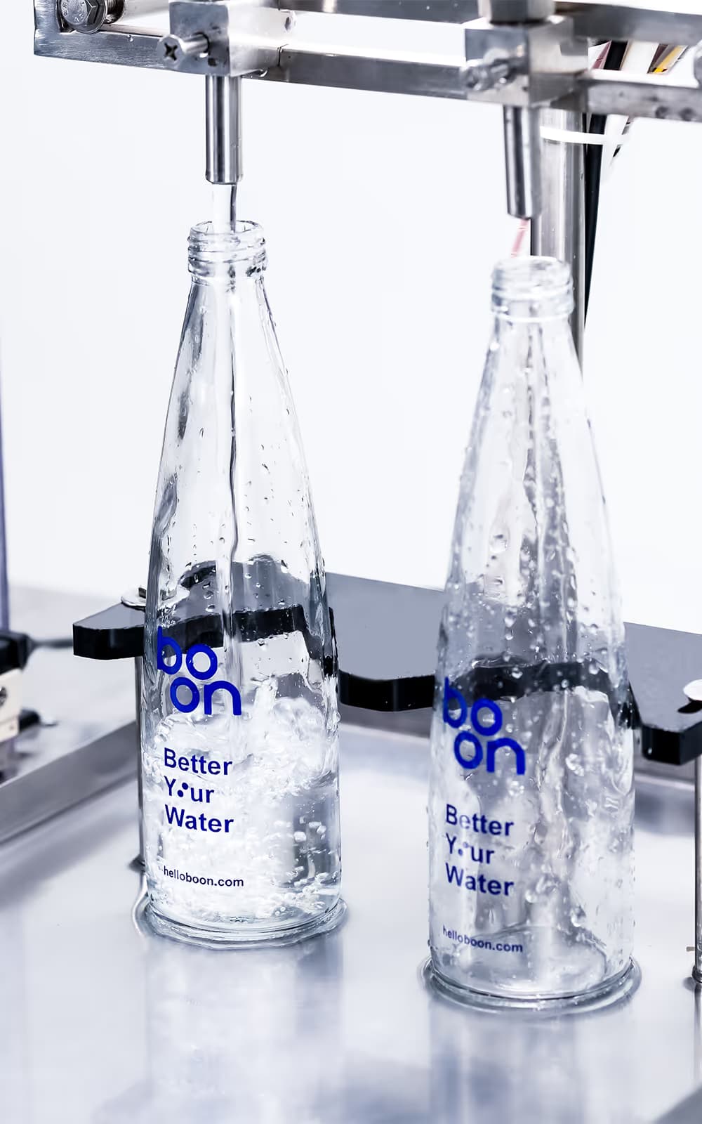 Bottle filling on the Refill Easy Plus