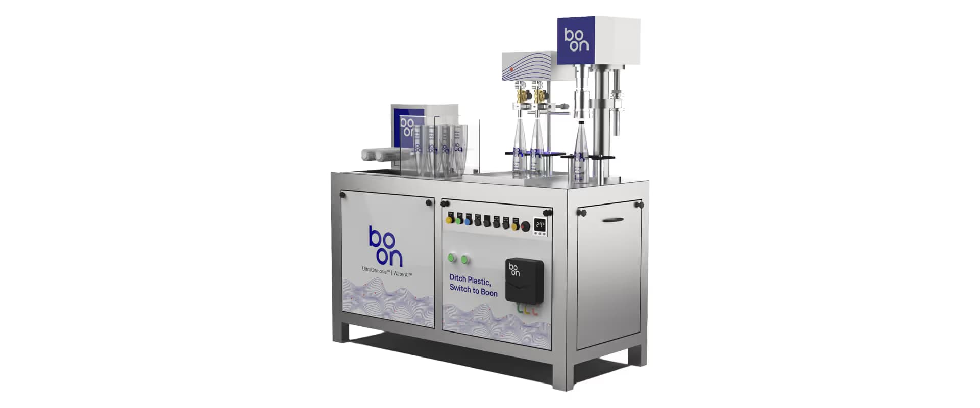 The Boon Refill Easy Plus bottling station