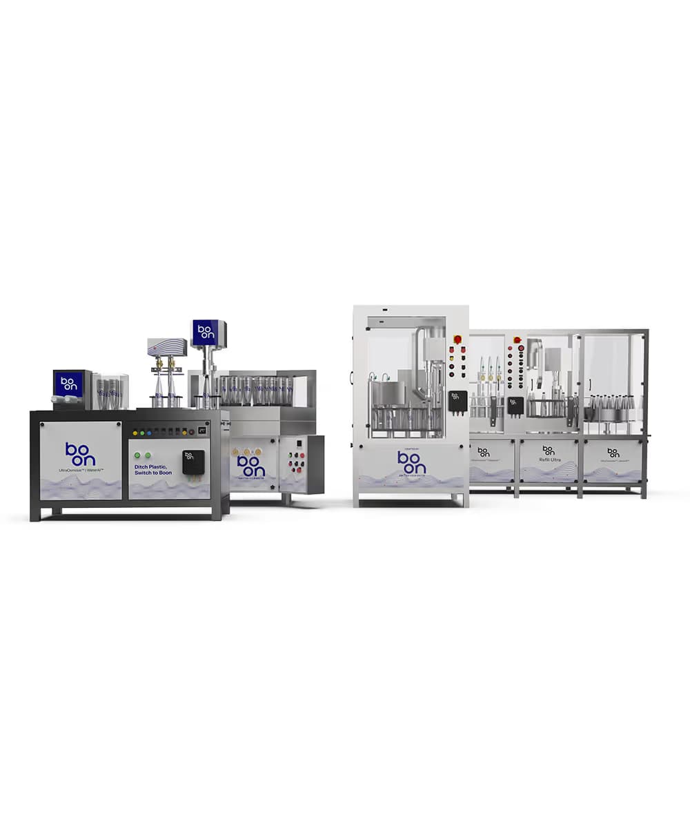 Boon Refill bottling line
