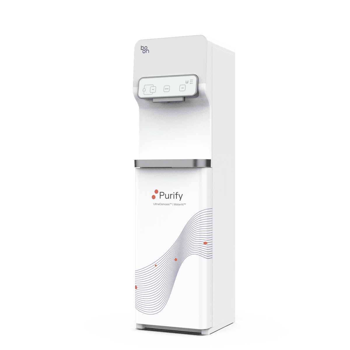 Boon Tall Freestanding Water Purifier in Glossy White — image 2
