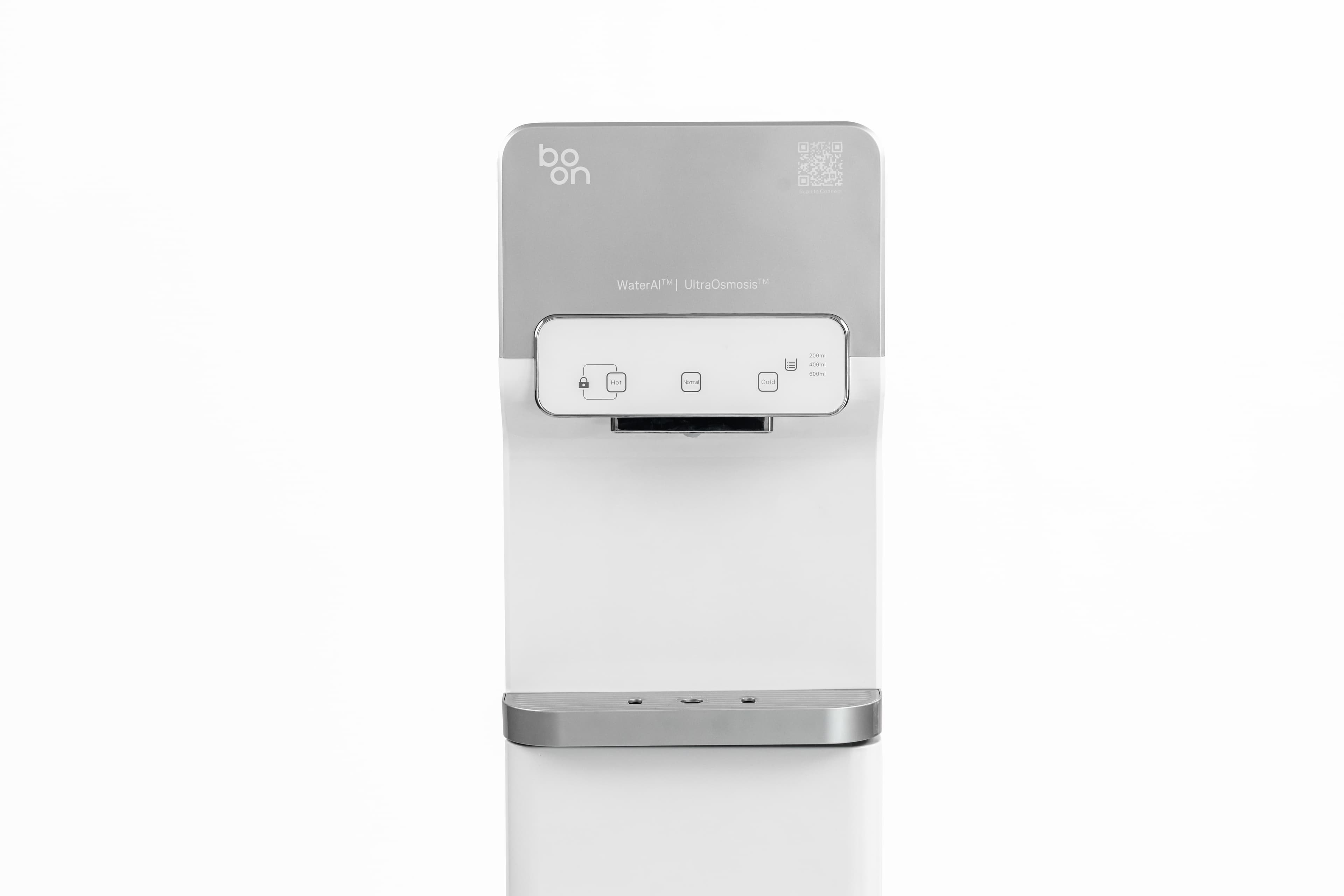 Boon Tall freestanding water purifier in modern interior