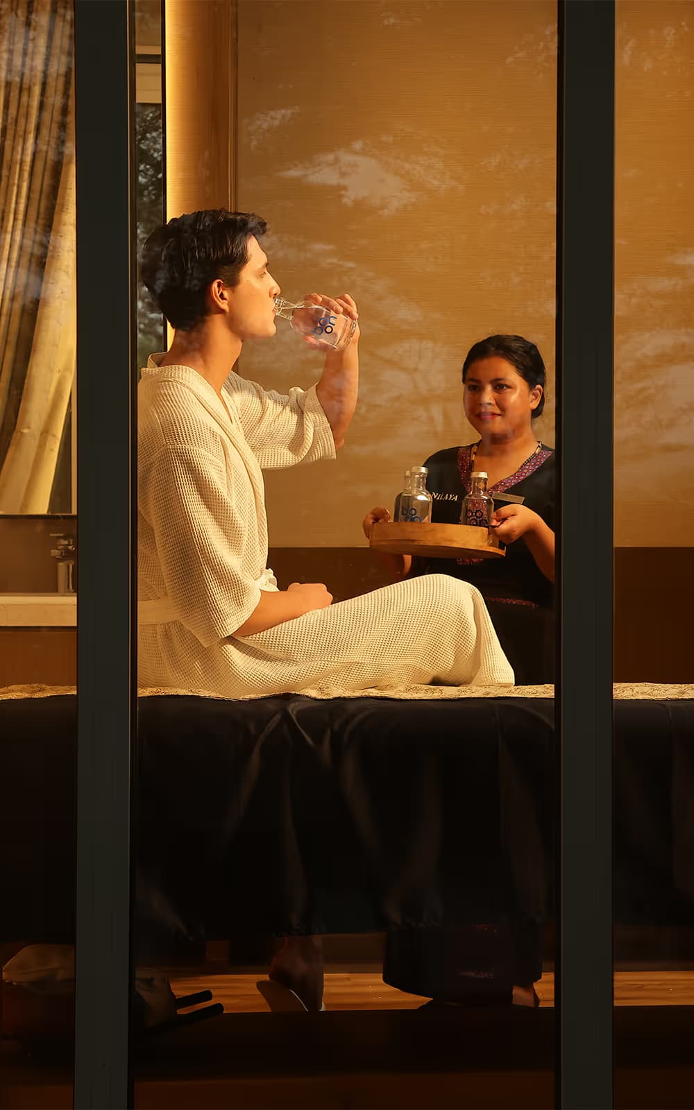 Purify In-Built tap in a pantry