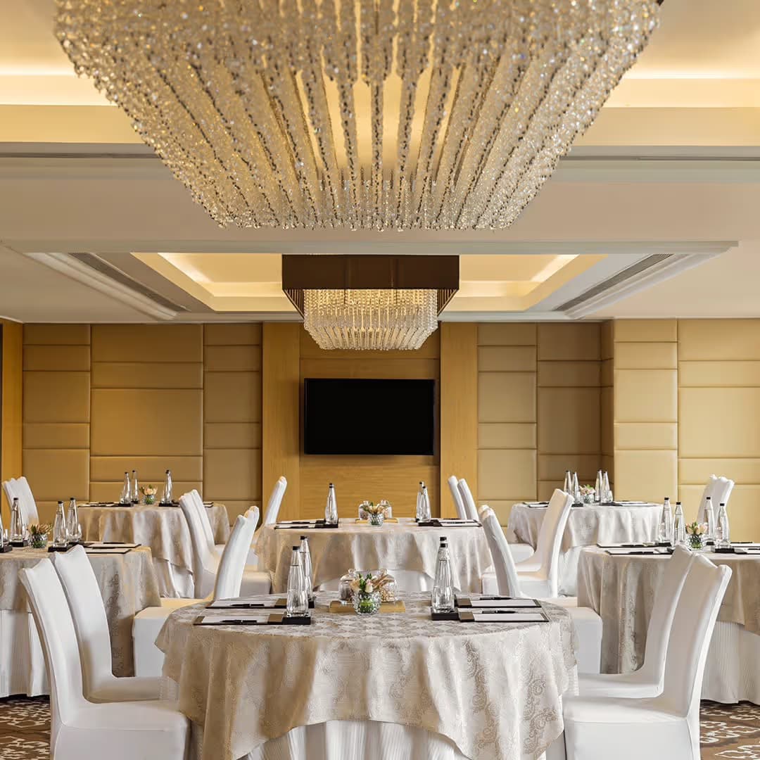 Boon water service at The Ritz-Carlton