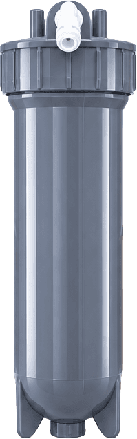 Boon Tap grey inlet pre-filter housing