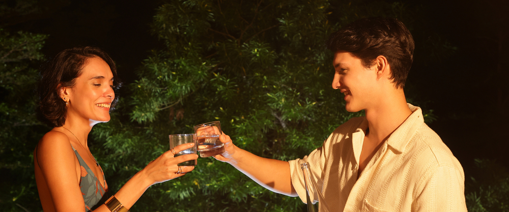 Couple with Boon water