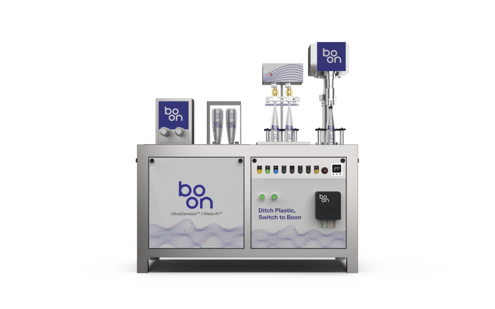 boon Refill Easy Plus — compact glass bottling plant