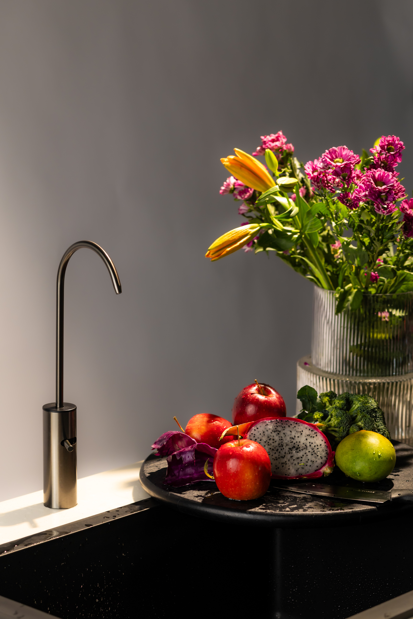 Boon Tap with flower